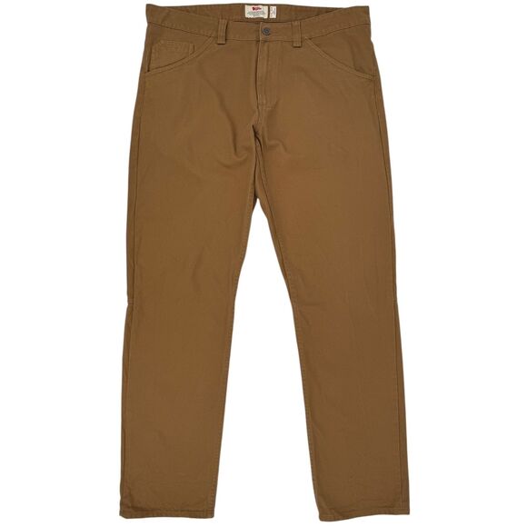Fjallraven Men's Greenland Canvas Jeans Buckwheat Brown 37x34 - Picture 2 of 15
